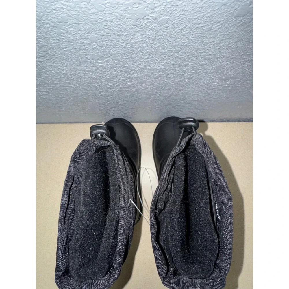 Wonder Nation Kids Black‎ Waterproof Winter Boots Temperature -25 Size 7